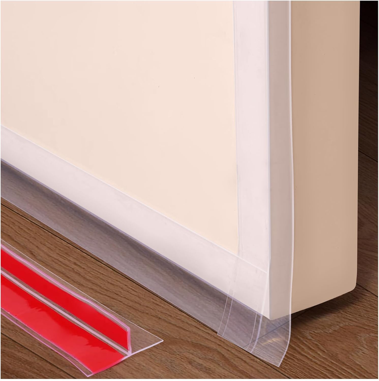 Benory 20Ft T-Shaped Silicone Weather Stripping Seal Door Seal Tape for Doors and Windows Blocks Cold Drafts and Reduces Noise