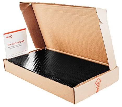 Noico Black 80 Mil 36 Sq Ft Car Sound Deadening, Butyl Automotive Deadener Restoration mat and Noise dampening Insulation/Noico vs Kilmat