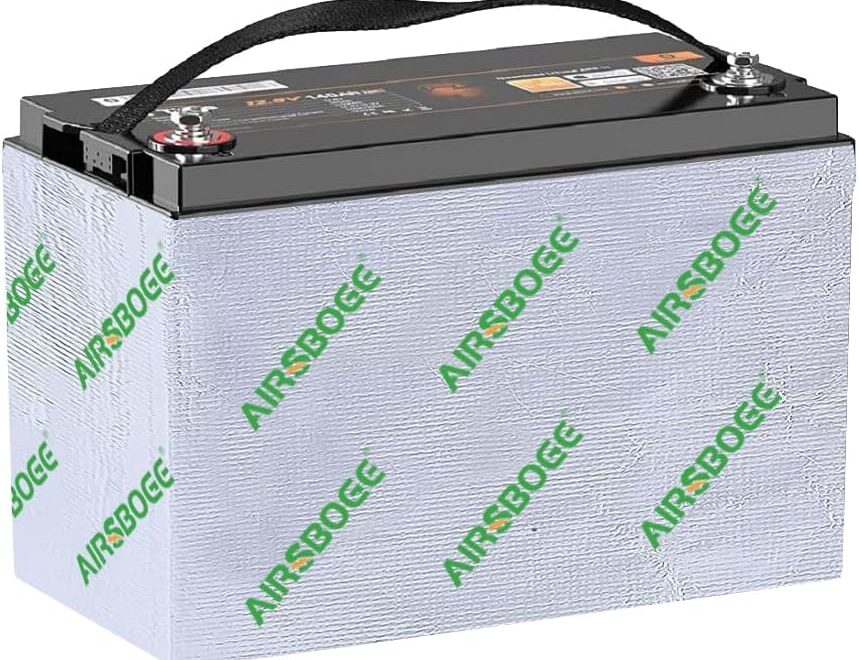 AIRSBOGE 40"x7" Universal Car Battery Insulation Kit for Extreme Temperature Protection and DIY Cold Weather Installation