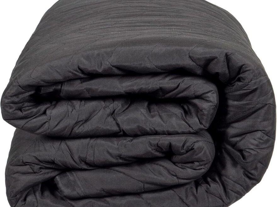 US Cargo Control 80" x 72" Sound Dampening Blanket for Wall Hanging, Windows, and DIY Acoustic Treatment