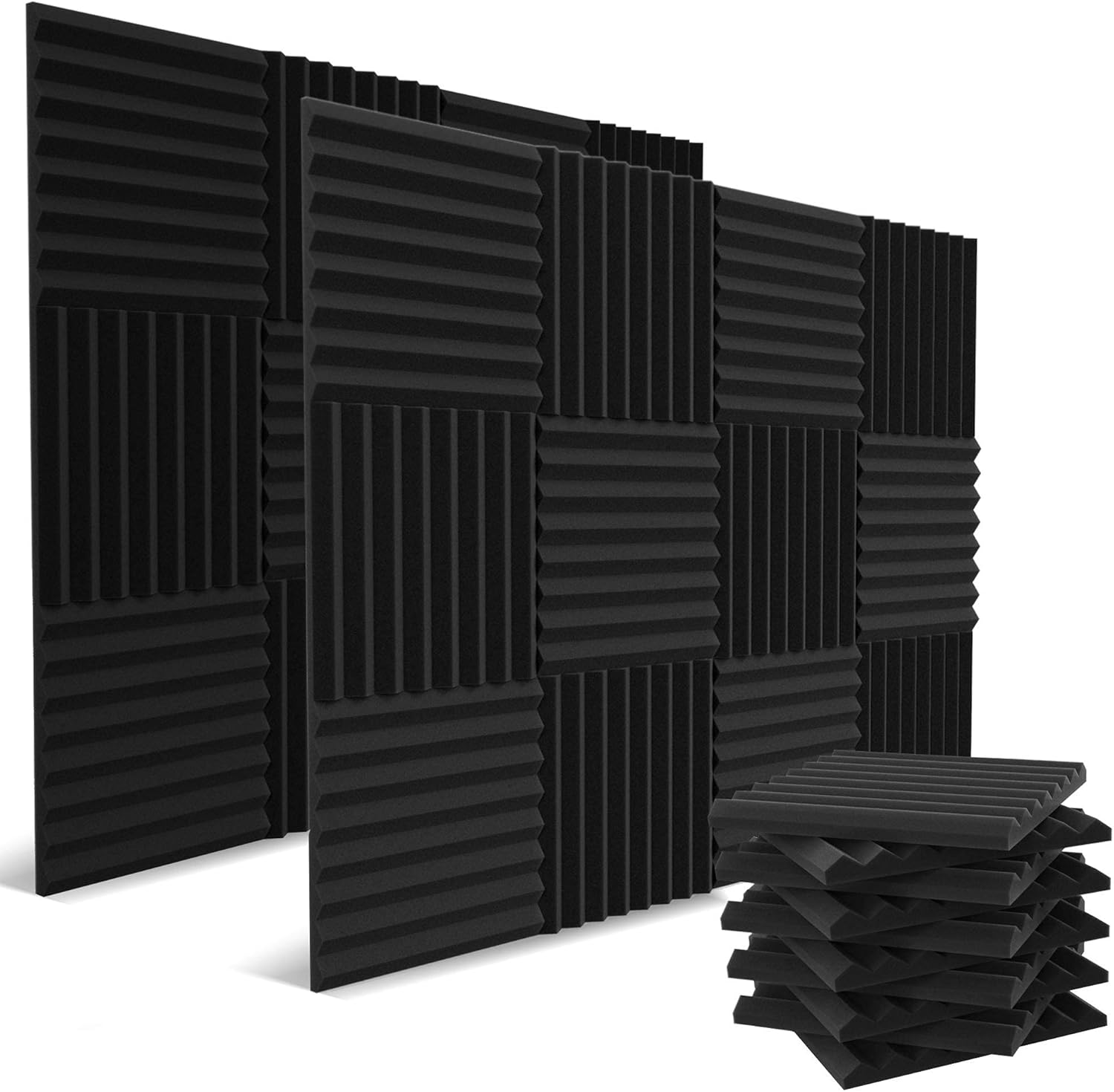 TONOR Dual-Layer Thickened Acoustic Wall Panels