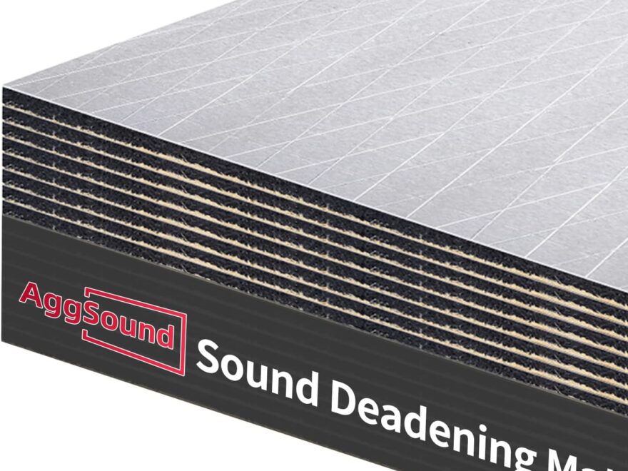 AggSound 394mil 10mm Automotive Sound Deadening Mat for Vehicle Noise Reduction Applications