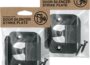 BrainExploder Door Silencer Strike Plate: Flexible Strike Plate Design for Reducing Loud Latch Noise