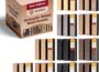 "Avana Acoustic Wall Panels Color Samples Pack Featuring 11 Wood Finish Options `"