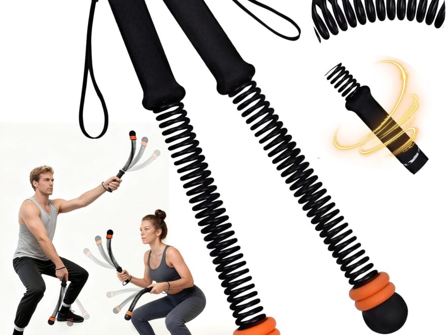 Generic Ropeless Battle Ropes for Home Workout: Silent Apartment-Safe Design with Adjustable Weight Rings