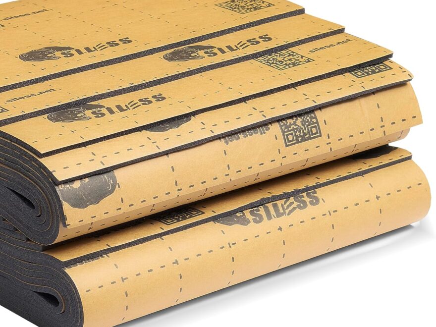 Siless Ultrasoft 190 5 mm PU Foam Car Sound Deadening Material for Interior Noise Reduction