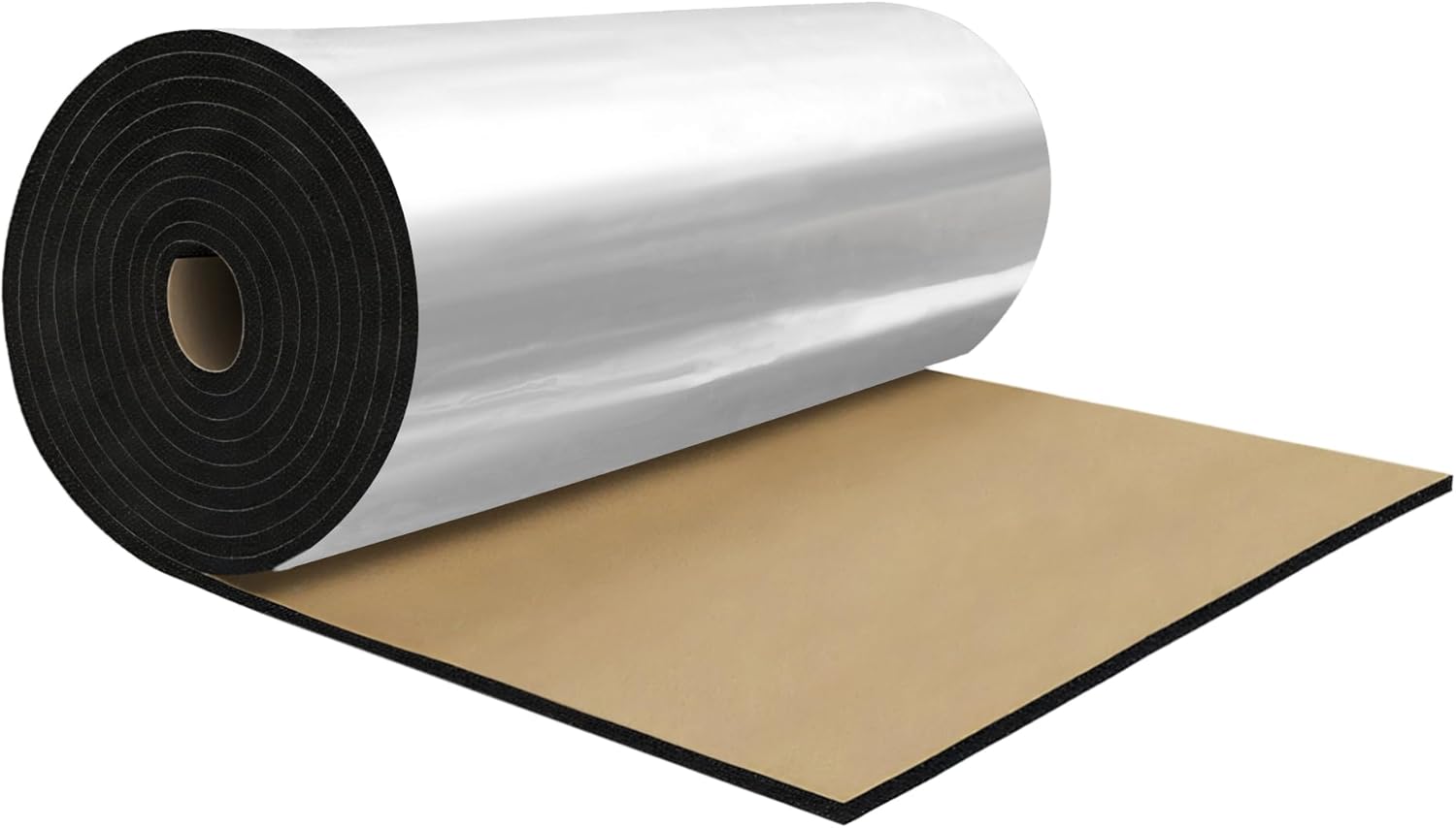 X AUTOHAUX 394mil 10mm Sound Deadening Mat for Hood Fender and Boat Engine Cover