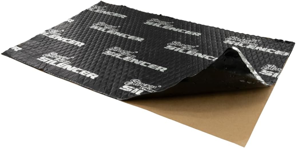 Stinger Audio Silencer Car Sound Deadening Material Aluminum Butyl Mat Overview