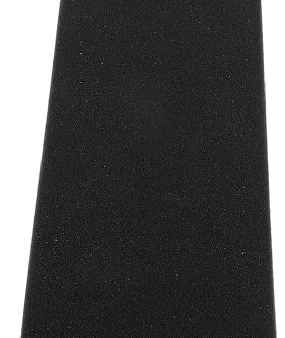 Automotive sound deadening material car tire soundproofing sponge, black textured foam wedge insert for noise reduction