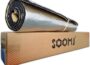 SOOMJ Heat Shield Sound Deadening Material car sound deadening mat, rolled black foam engine insulation with silver aluminum sheet layer on box