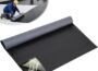 SFNSM EPDM rubber roofing membrane roll, black peel-and-stick waterproofing sheet with adhesive backing for roof underlayment