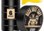 Viking Tape Deck Joist Butyl Tape rolls, black waterproof joist protection tape with peel-back backing and yellow scraper