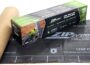 ZIP System Peel & Stick Underlayment roof membrane, black textured sheet with roll, backing paper, and product box
