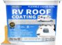RV Roof Coating White Wadities waterproof solar reflective sealant bucket with brush and repair tape