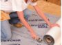 MFM Wind & Water Seal self-adhering roof underlayment roll with textured gray sheet and peel-away backing