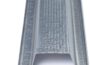 Trademark Soundproofing resilient metal hat channel with galvanized finish and raised center profile