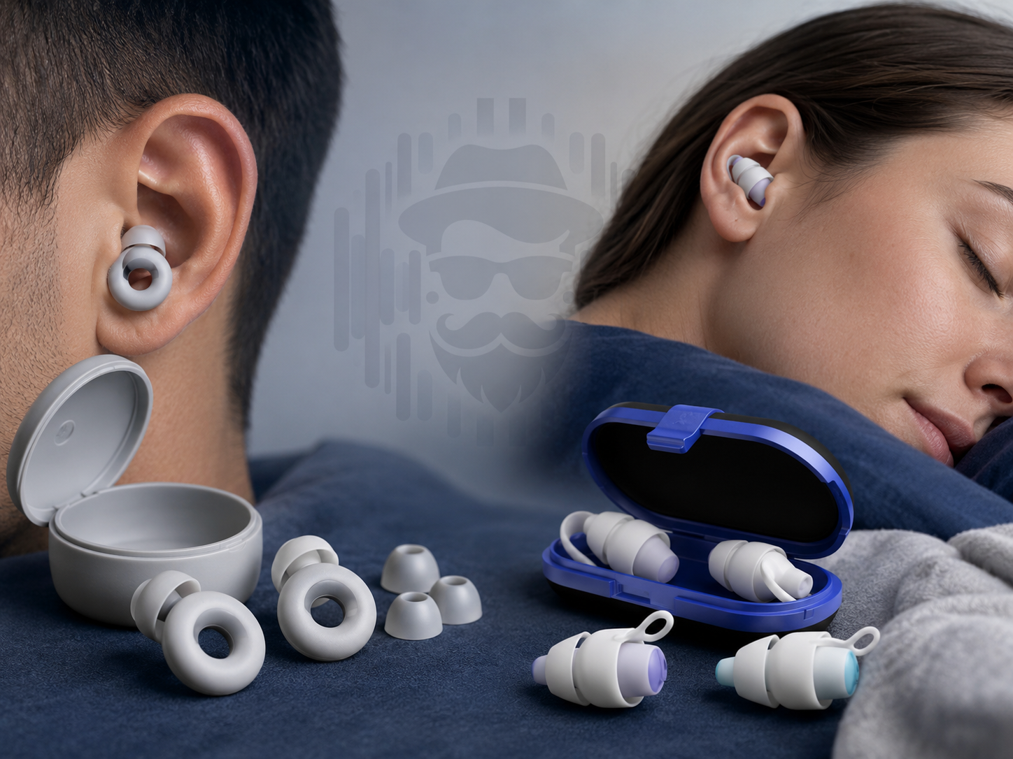 Loop Quiet 2 and Alpine SleepDeep earplug designs compared for fit and side-sleeper comfort