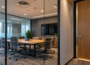 Conference room illustrating speech privacy and soundproofing considerations